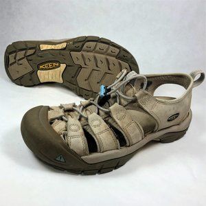 Keen Newport Womens Size 9 Beige Waterproof Shoes